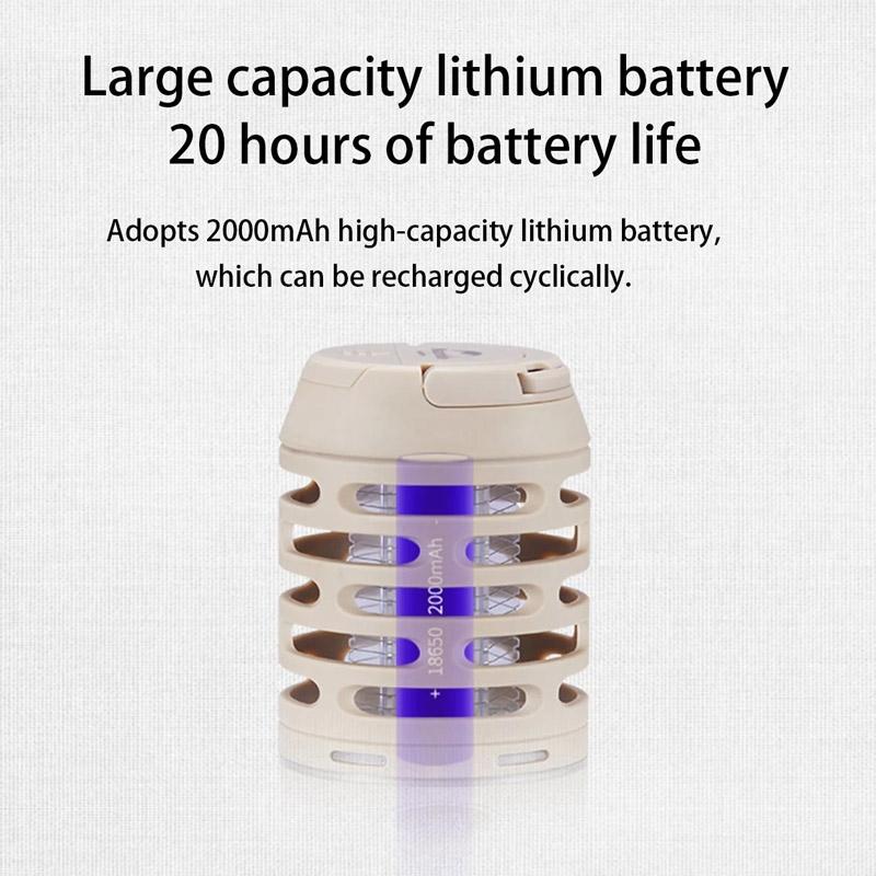 Naturehike Waterproof Mosquito Repellent Lamp Portable Camping Mosquito Killer Lantern 5