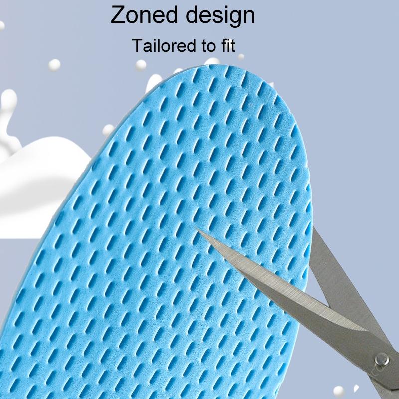 Cooling Breathable Insoles For Shoes Anti Odor Soft Cushion Unisex Inserts 4
