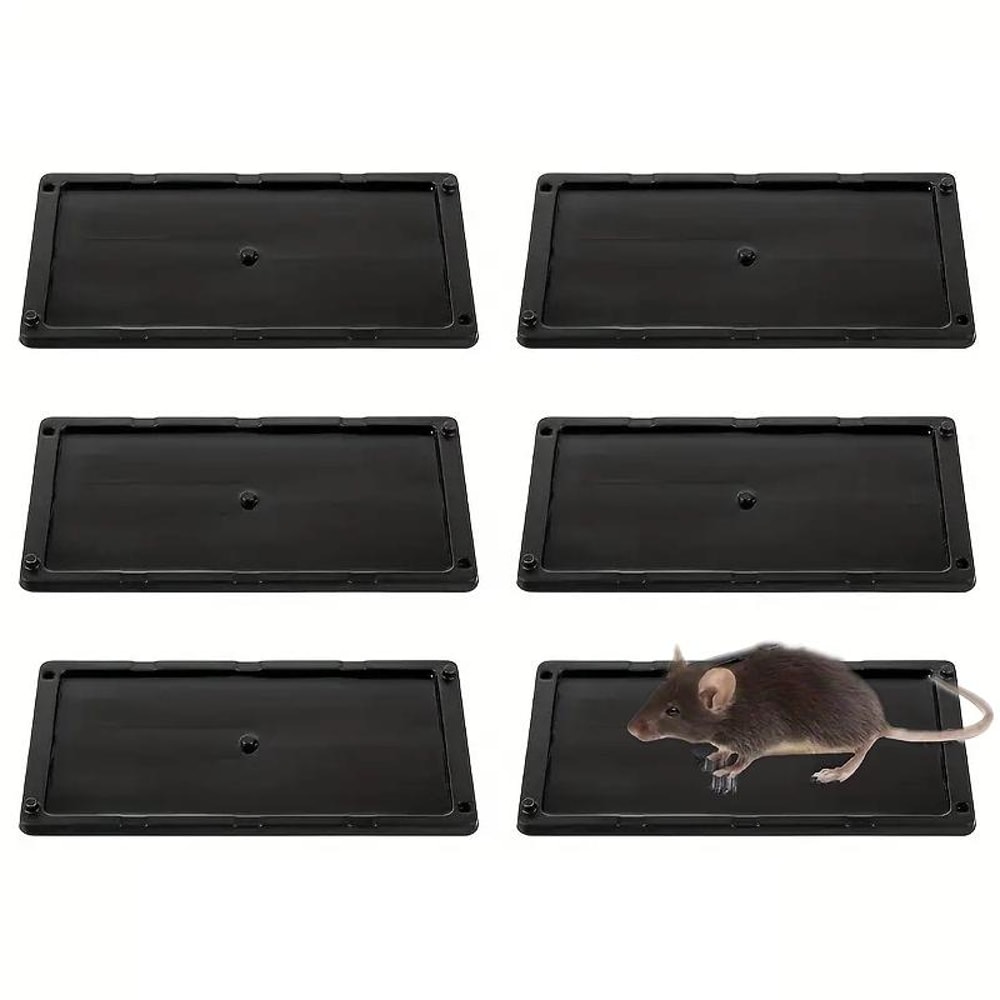 Sticky Mouse Traps Non-Toxic Rodent Glue Boards Indoor Pest Control Pads