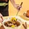 Walnut Handle Stainless Steel Cooking Utensil Set Heat Resistant Kitchen Tools 5