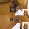 Vintage Waxed Canvas Laptop Backpack Large Capacity Travel Rucksack 3