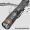 Foldable Magnetic LED Flashlight with Red Green Signal Lights Waterproof Rechargeable Torch