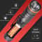 Foldable Magnetic LED Flashlight with Red Green Signal Lights Waterproof Rechargeable Torch