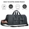 Large Capacity Garment Travel Bag With Shoe Compartment Portable Foldable Suit Storage Duffel 5