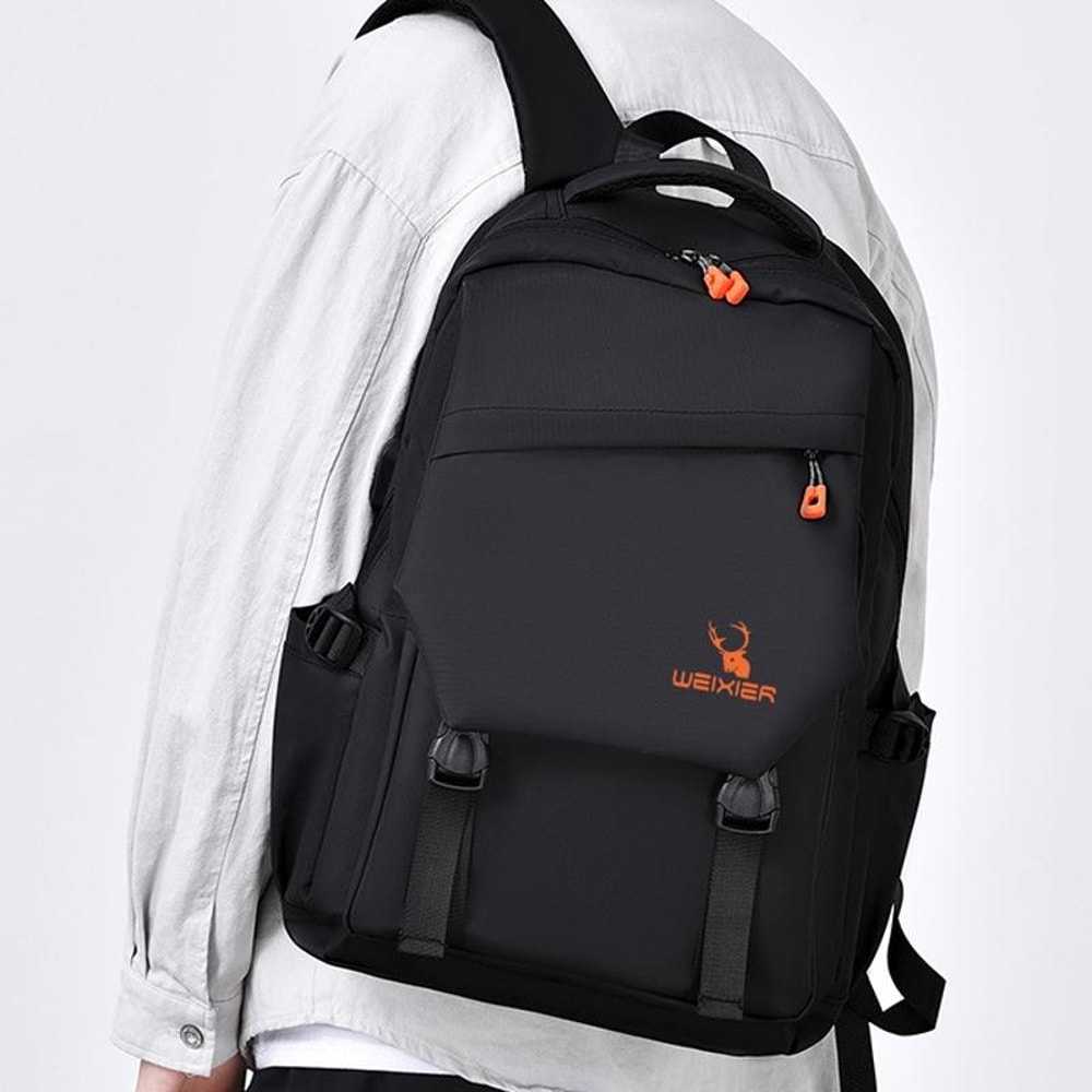 Waterproof Travel Backpack With USB Port Large Capacity Casual Laptop Daypack 0