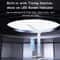 LED Desk Lamp with Wireless Charging, Clock Display & Adjustable Brightness