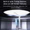LED Desk Lamp with Wireless Charging, Clock Display & Adjustable Brightness