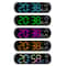 Remote Control Digital Wall Clock With LED Display Ambient Light 1