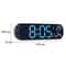 Remote Control Digital Wall Clock With LED Display Ambient Light 2