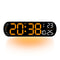 Remote Control Digital Wall Clock With LED Display Ambient Light 9