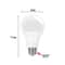 2pcs 9W UV Purple LED Black Light Bulbs For Parties Neon Glow Lighting 1