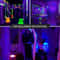2pcs 9W UV Purple LED Black Light Bulbs For Parties Neon Glow Lighting 5