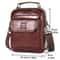 Vintage Leather Crossbody Bag Large Capacity Waterproof Cowhide Shoulder Bag 1