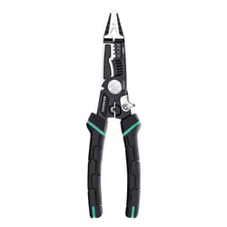 9-in-1 wire stripper tool with crimper & cutter for precision electrical work