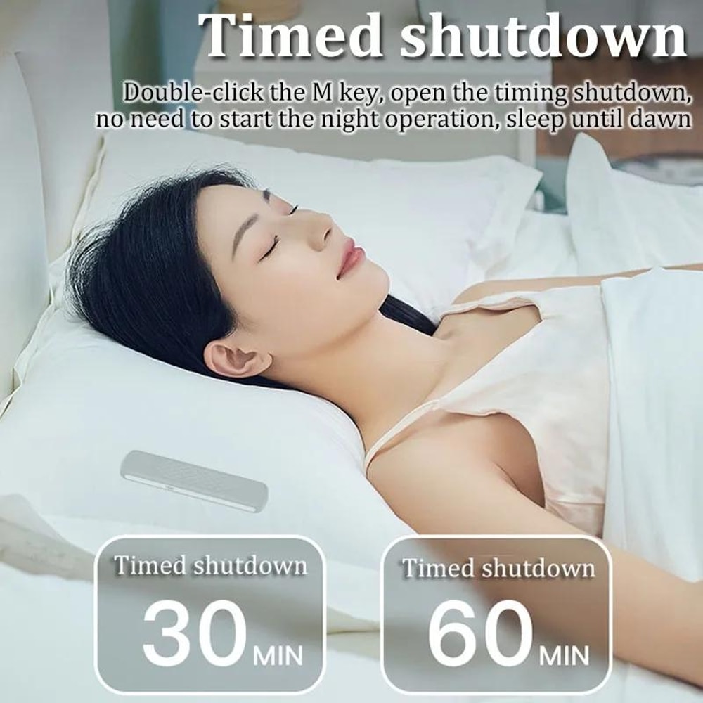 Bone Conduction Sleep Speaker Under Pillow White Noise Aid Portable Sleep Headphones 3