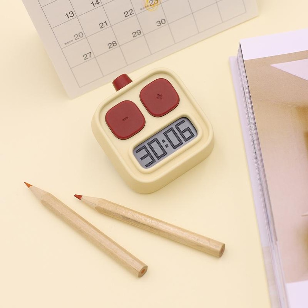 Robot Kitchen Timer For Kids Magnetic Digital Countdown Timer For Study Cooking And Exercise 0