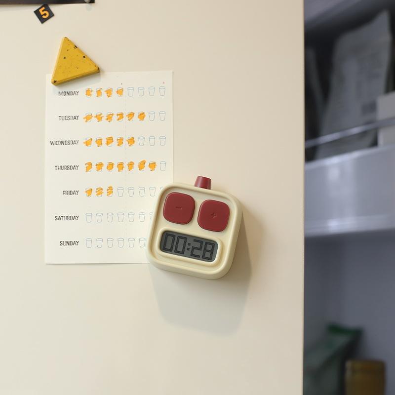 Robot Kitchen Timer For Kids Magnetic Digital Countdown Timer For Study Cooking And Exercise 4