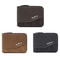 RFID Blocking Leather Wallet For Women Slim Zipper Card Holder Coin Purse 2