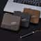 RFID Blocking Leather Wallet For Women Slim Zipper Card Holder Coin Purse 0
