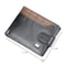 Slim Bifold Leather Wallet For Men With Coin Pocket Multi Card Slots 2