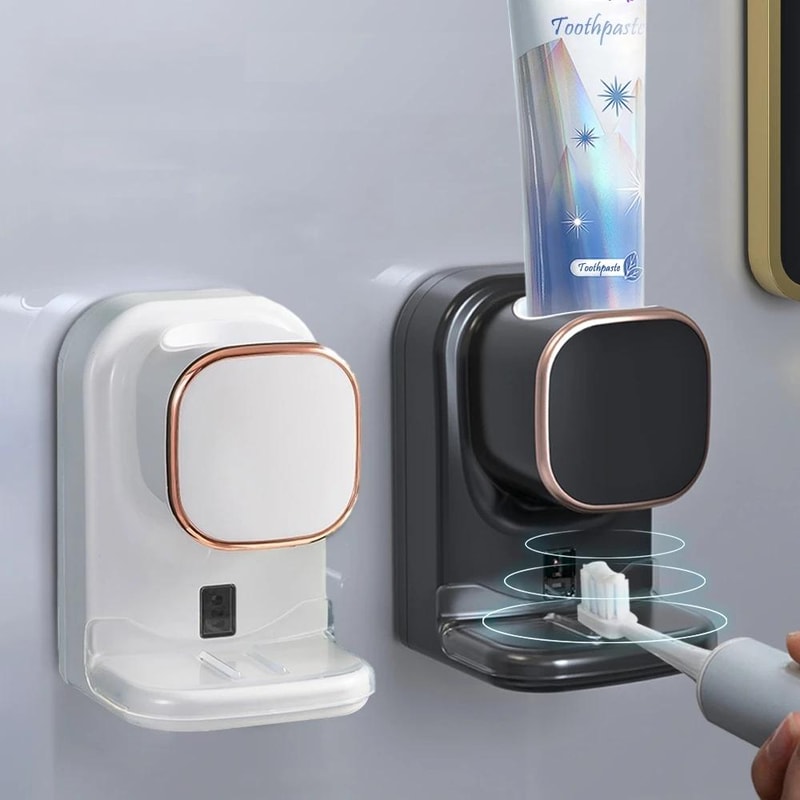 Automatic Touchless Toothpaste Dispenser With 3 Modes Smart Induction Squeezer 0