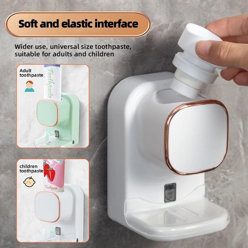 Automatic Touchless Toothpaste Dispenser With 3 Modes Smart Induction Squeezer 3