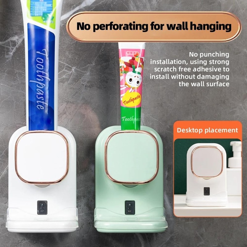 Automatic Touchless Toothpaste Dispenser With 3 Modes Smart Induction Squeezer 5