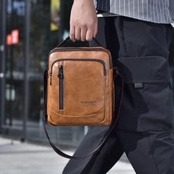 waterproof crossbody bag large capacity shoulder sling for business travel