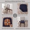 Diamond Jacquard Waterproof Chair Cushion Cover Stretch Dining Seat Protector 4