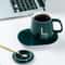 Smart Coffee Mug Warmer Set With Ceramic Cup Auto ShutOff 55C Temperature Control 5