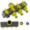 4 Way Garden Hose Splitter With Valves Garden Hose Splitter For Efficient Multi Outlet Watering 2