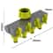 4 Way Garden Hose Splitter With Valves Garden Hose Splitter For Efficient Multi Outlet Watering 4