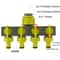 4 Way Garden Hose Splitter With Valves Garden Hose Splitter For Efficient Multi Outlet Watering 5