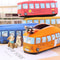 Cartoon Bus Canvas Pencil Case Large Capacity School Organizer For Kids 6