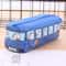 Cartoon Bus Canvas Pencil Case Large Capacity School Organizer For Kids 9