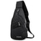 AntiTheft Men Chest Bag With USB Charging Lightweight Crossbody Sling Bag 10