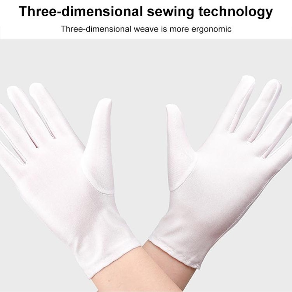 Breathable Anti-Sweat Work Gloves, Thickened Cotton Grip Safety Gloves for Labor Protection