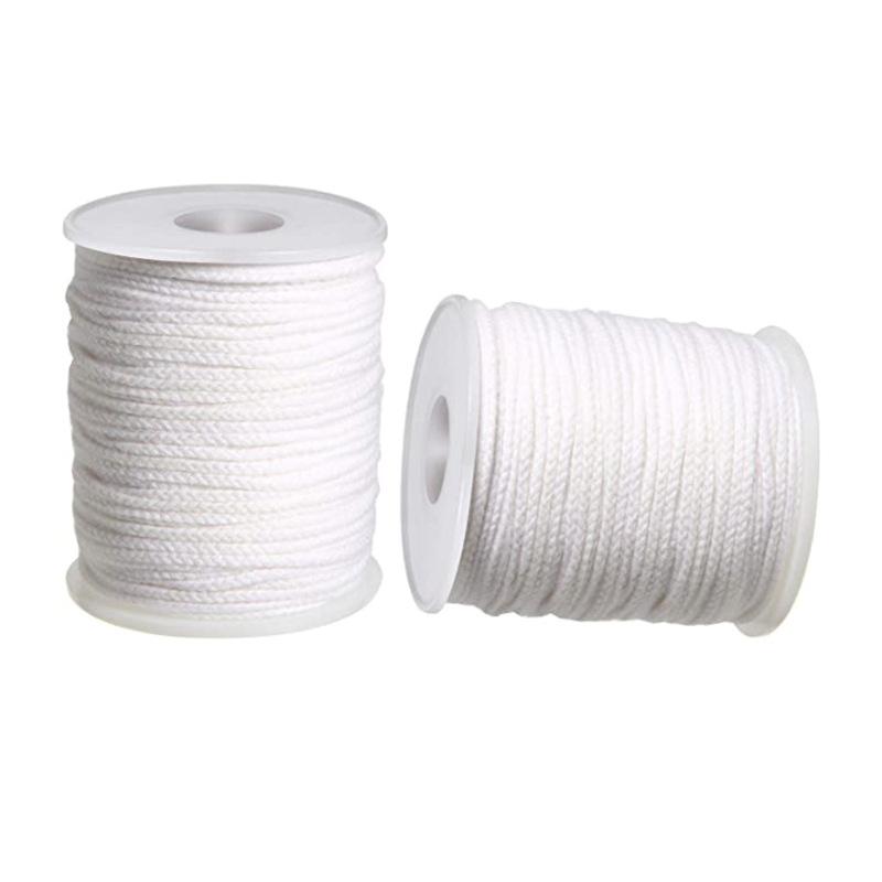 Premium Cotton Candle Wick Roll 61m 24 Strand Braided Wick for DIY Candle Making
