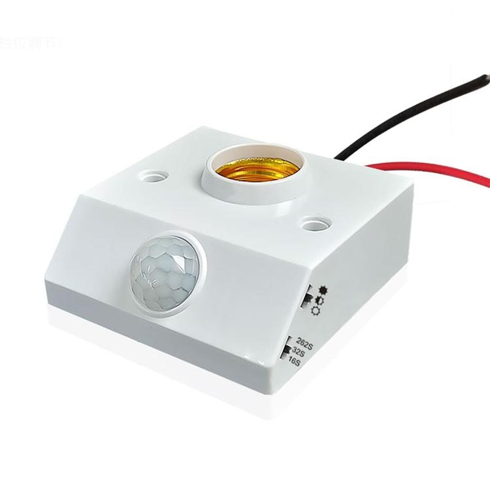 Smart Motion Sensor Light Socket Adapter For LED Bulbs 0