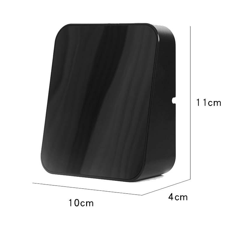 Smart LED Digital Wall Clock With Temperature Display And Dual Alarms For Bedroom Office 2