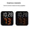 Smart LED Digital Wall Clock With Temperature Display And Dual Alarms For Bedroom Office 3