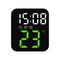 Smart LED Digital Wall Clock With Temperature Display And Dual Alarms For Bedroom Office 8