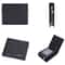 Men RFID Leather Zip Wallet Large Capacity Multi Card Holder With Coin Pocket 2