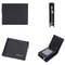 Men RFID Leather Zip Wallet Large Capacity Multi Card Holder With Coin Pocket 2