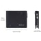Men RFID Leather Zip Wallet Large Capacity Multi Card Holder With Coin Pocket 3