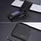Men RFID Leather Zip Wallet Large Capacity Multi Card Holder With Coin Pocket 6