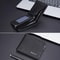 Men RFID Leather Zip Wallet Large Capacity Multi Card Holder With Coin Pocket 6