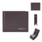 Men RFID Leather Zip Wallet Large Capacity Multi Card Holder With Coin Pocket 8
