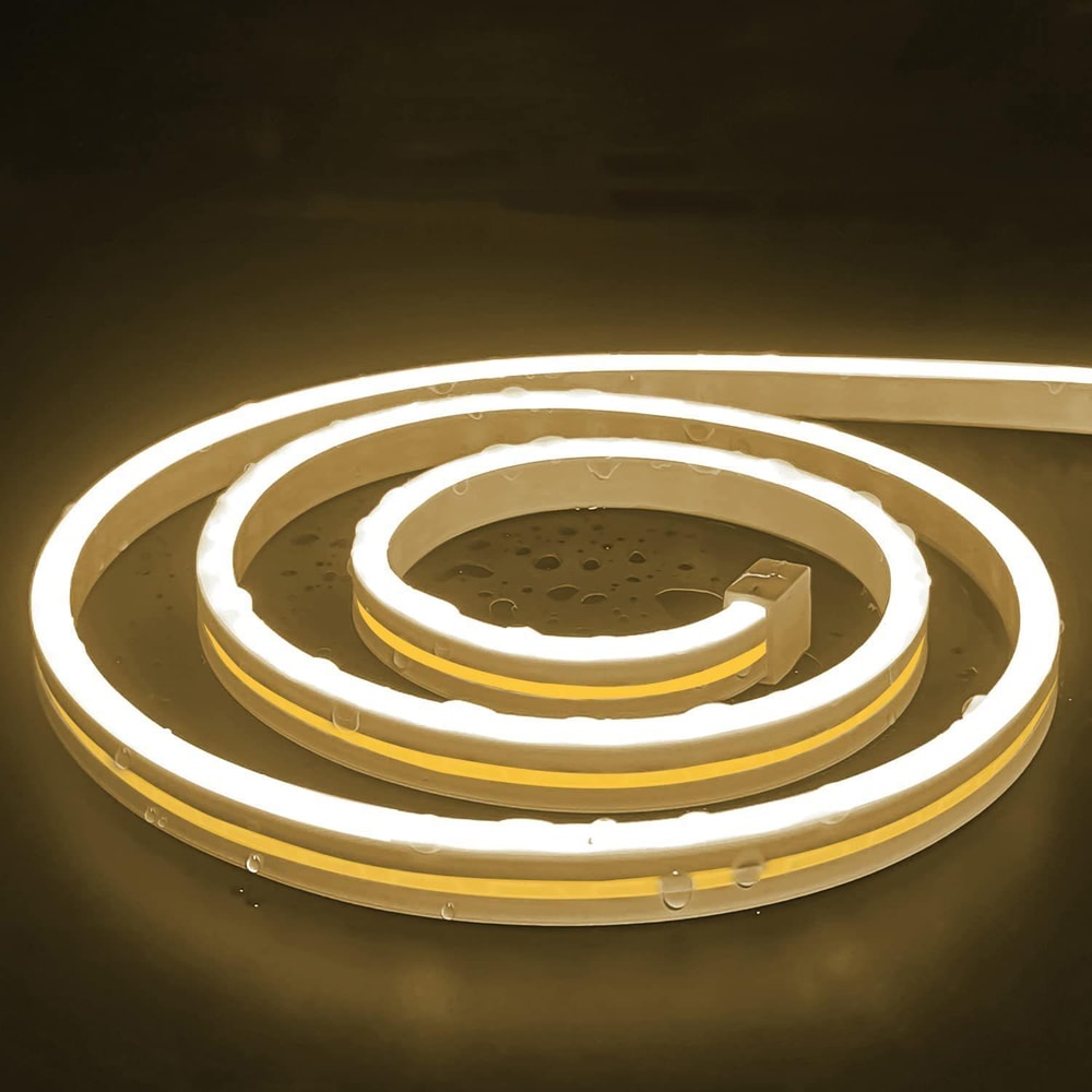 USB Powered Flexible Neon LED Light Strip 2m Waterproof Silicone Ambient Lighting 0