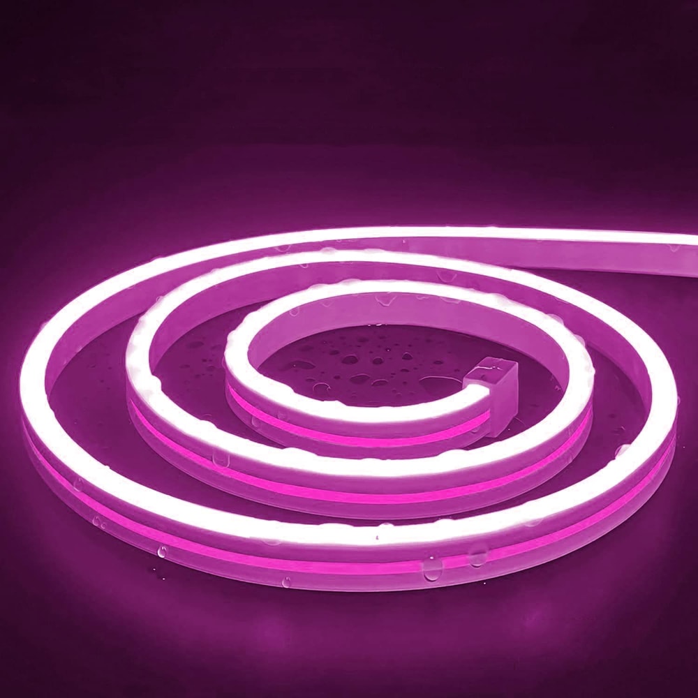 USB Powered Flexible Neon LED Light Strip 2m Waterproof Silicone Ambient Lighting